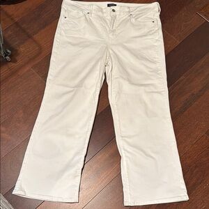 NYDJ optic white waist match jeans with lift tuck technology